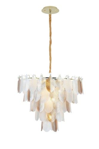 Maxlight Arwena lampa wisząca 15-punktowa złota P0418