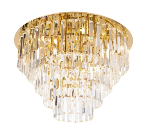 Maxlight Monaco lampa sufitowa 15-punktowa złota C0206