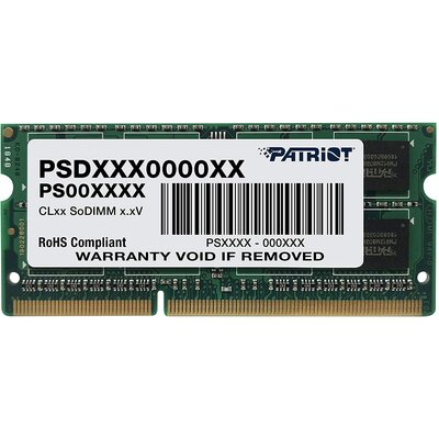 Patriot 4GB PSD34G1600L2S DDR3