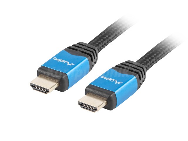Lanberg kabel HDMI v2.0 M/M 3m czarny premium