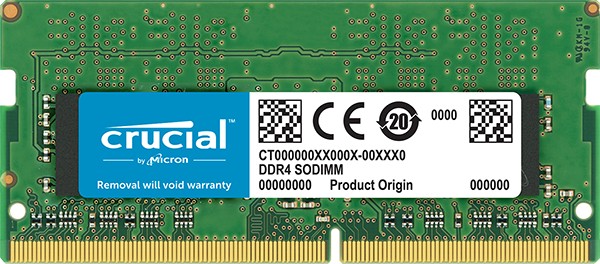 Crucial  do laptopa DDR4 SODIMM 8GB 2666MHz CL19 CT8G4SFRA266 CT8G4SFRA266