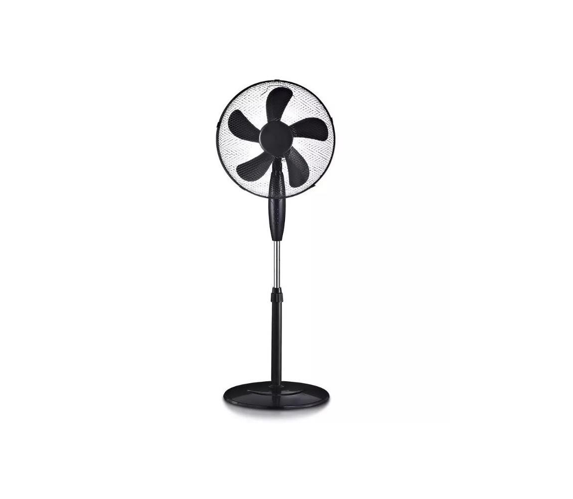 V-Tac Wentylator podłogowy 55W 43cm Czarny
