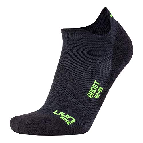 UYN UYN GHOST skarpety rowerowe męskie czarny czarny/$216ó$217ty fluorescencyjny 35-38 S100088