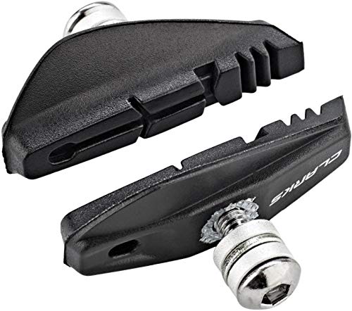 CLARKS Klocki Hamulcowe CPS250 SZOSA Shimano Campagnolo Warunki Suche i Mokre) 55 mm Czarne CLA-CPS250) CLA-CPS250