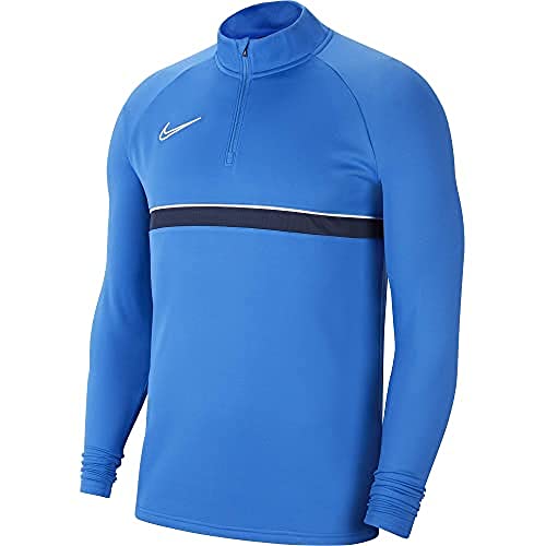 Nike Unisex dzieci Acd21 Dril Top Y Nk Dry Acd21 wiertło górne Królewski niebieski/biały/obsydian/biały 7-8 Years CW6112-463