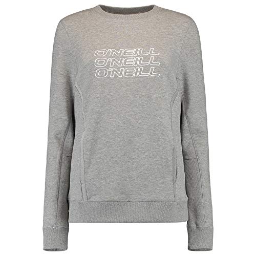 O'Neill O'Neill Damska bluza Triple Stack Crew szary Silver Mel M N06466