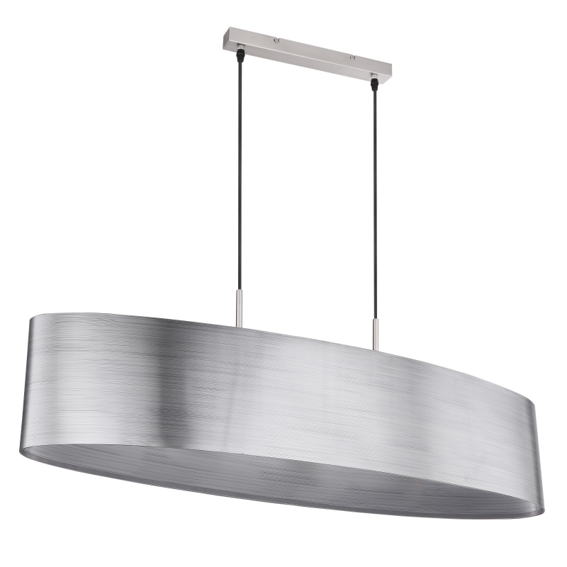 Globo Lighting Lampa wisząca nikiel srebrny metal tworzywo sztuczne Sinni 15365-4H