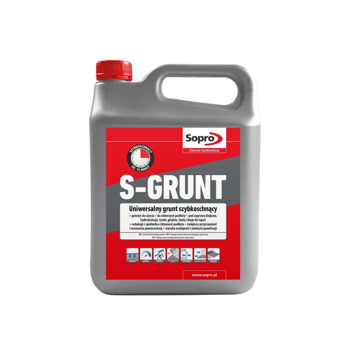 Grunt szybkoschnący 4KG SOPRO