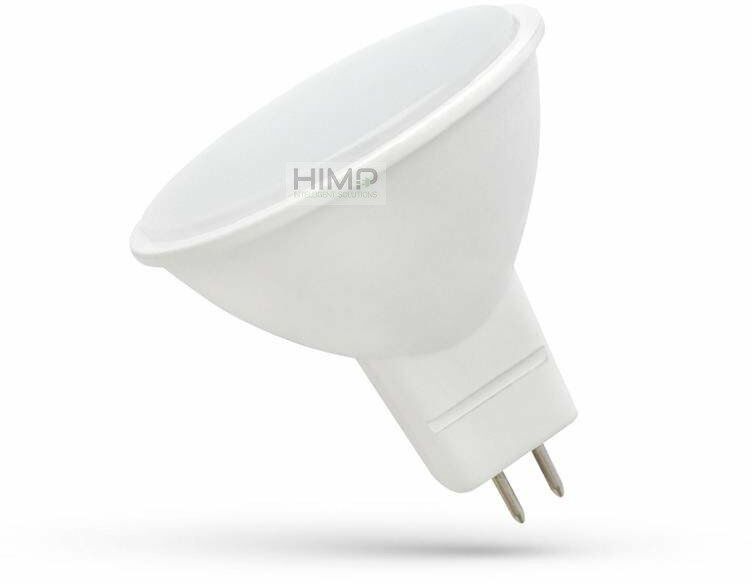 Żarówka LED MR16 12V 4W SMD Barwa Zimna z Mleczną Szybką SpectrumLED WOJ+12790