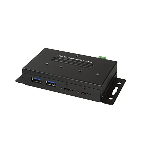 LogiLink HUB USB Przemysłowy HUB USB 3.1 combo 4-portowy (UA0316)
