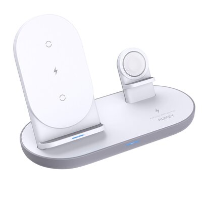 Ładowarka indukcyjna AUKEY LC-A3 10W Biały