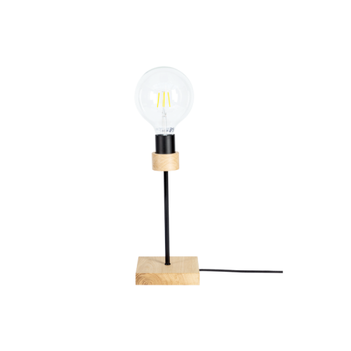 Britop Chandelle lampa stołowa 1-punktowa dąb olejowany/czarny 84149174 84149174