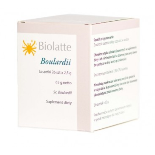 BIOLATTE Boulardii (Probiotyk, mikro drożdże Sc. boulardii) 26 Saszetek