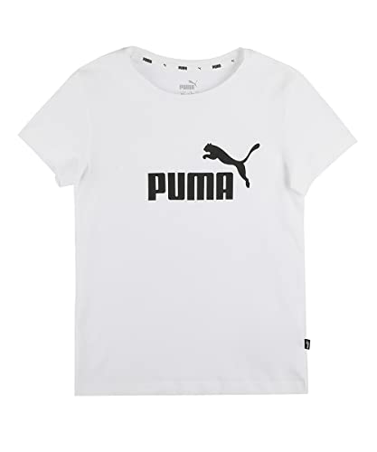 Puma Koszulka dziewczęca Ess logo G White 104 587029
