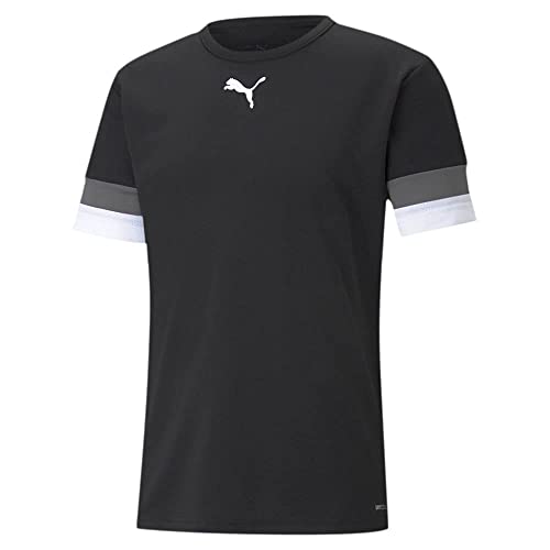 PUMA PUMA Koszulka męska Teamrise Jersey Puma Black-smoked Pearl-puma White L 704932
