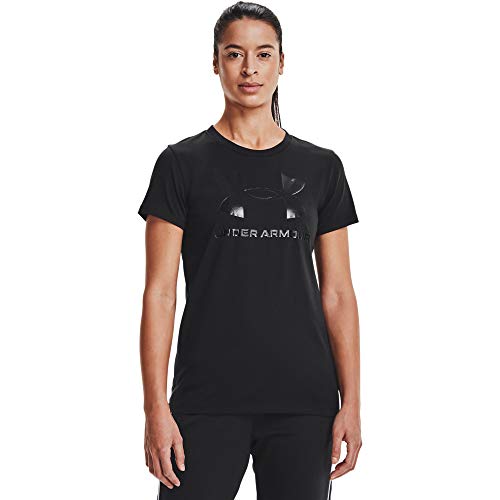 Under Armour Under Armour Damska koszulka Live Sportstyle czarny Black / / Black (002) L 1356305-002-Large