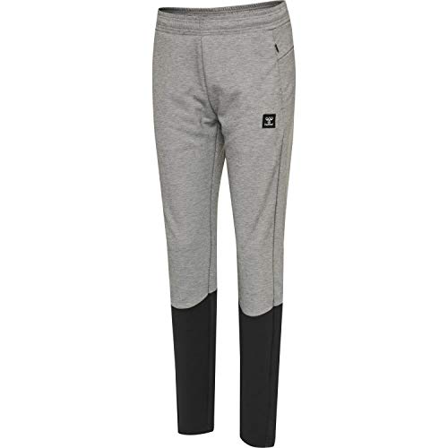 Hummel Hummel Męskie spodnie Hmlessi Tapered Pants szary melanż L 206266-2006