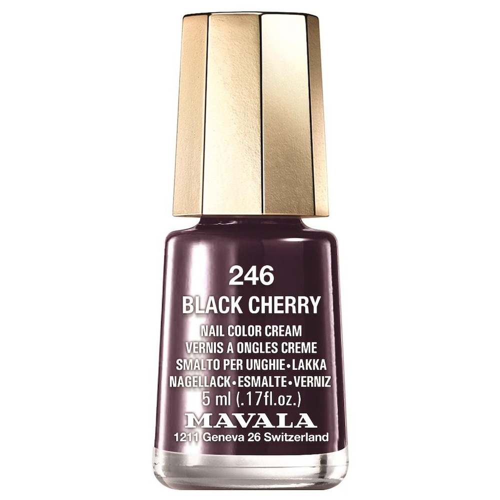 Mavala Paznokcie Mini Color Nail Polish 246 Black Cherry 5.0 ml