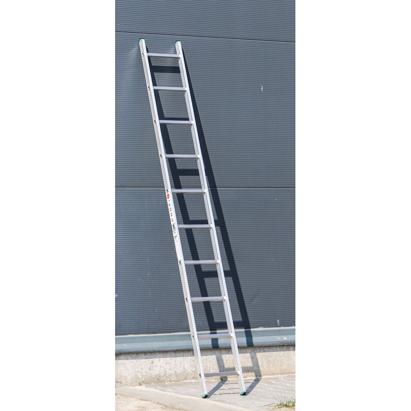 ALVE Aluminiowa jednoczęściowa drabina EUROSTYL, 1x10 szczebli, długość 2,84 m 558002
