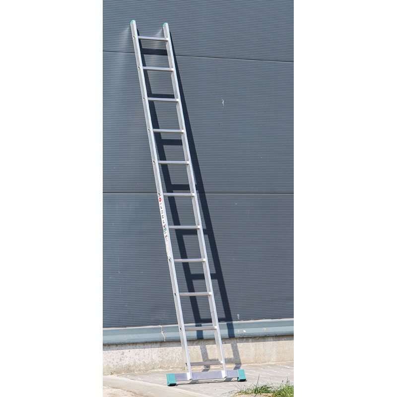 ALVE Aluminiowa jednoczęściowa drabina EUROSTYL, 1x11 szczebli, długość 3,13 m 558003