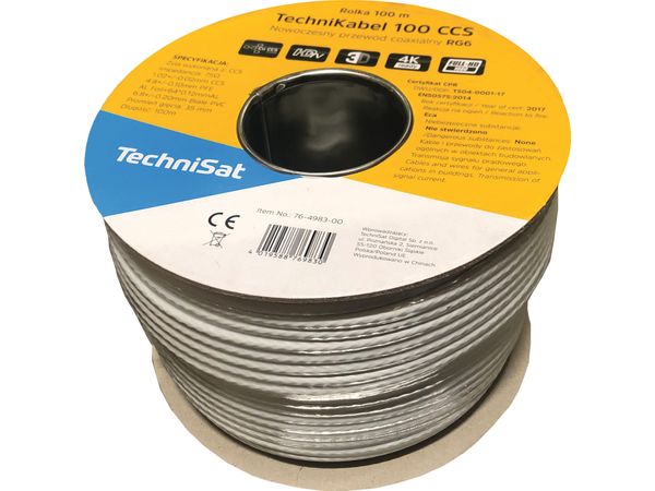 TechniSat Kabel Kabel koncentryczny TECHNIKABEL 100 CCS Technikabel 100 CCS