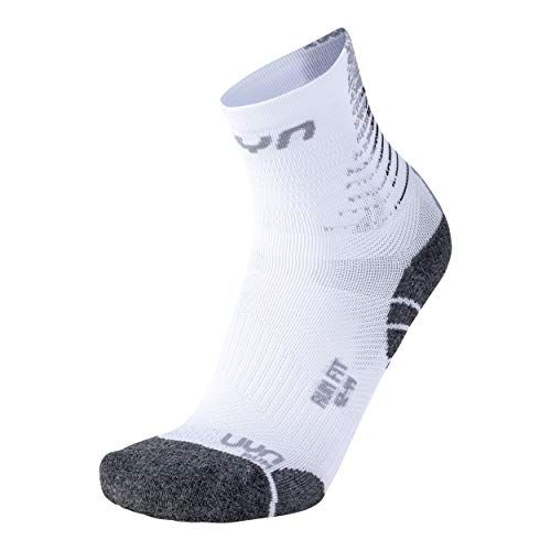 UYN UYN Run FIT skarpety męskie, kolor biały/perłowy szary, 35/38 S100137