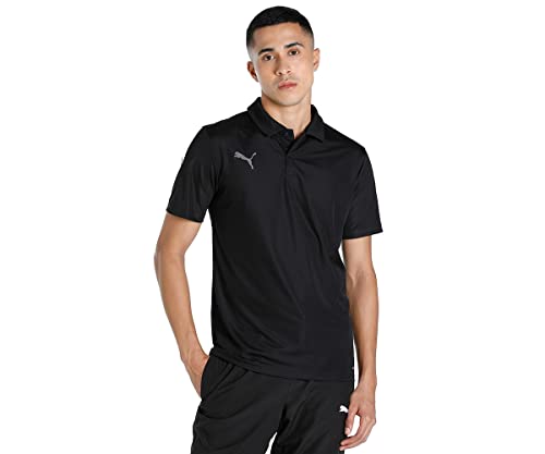 Puma Męska koszulka polo Teamliga Sideline Black White XL 657257