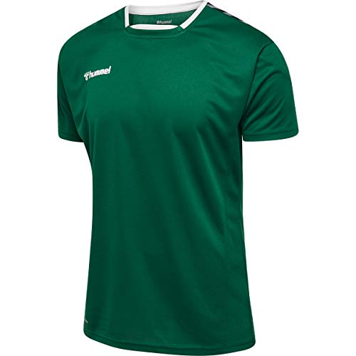 Hummel HmlAuthentic Poly Jersey koszulka męska S/S zielony Evergreen S 204919-6140