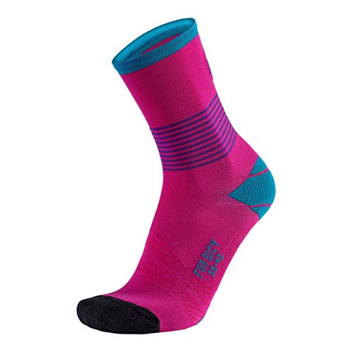 For.Bicy For.Bicy Urban Cycling damskie skarpety rowerowe wielokolorowa Pink/Violet/Petrol Blue 39-42 S100119