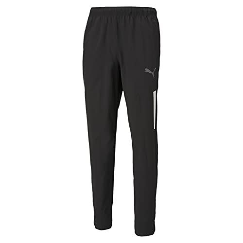 PUMA PUMA Spodnie męskie Teamliga Sideline Pants Puma Black-puma White S 657261