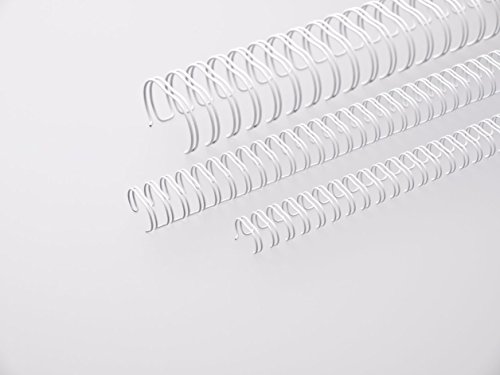 Renz preferencyjny ring wire drut grzebień do łączenia elementów w 3: 1, podziału 34 pętli, średnica 12.7 MM, 1/2 cala, biały 4029126104573