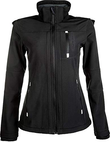 HKM damska kurtka Softshell Sport, czarny, M 553419
