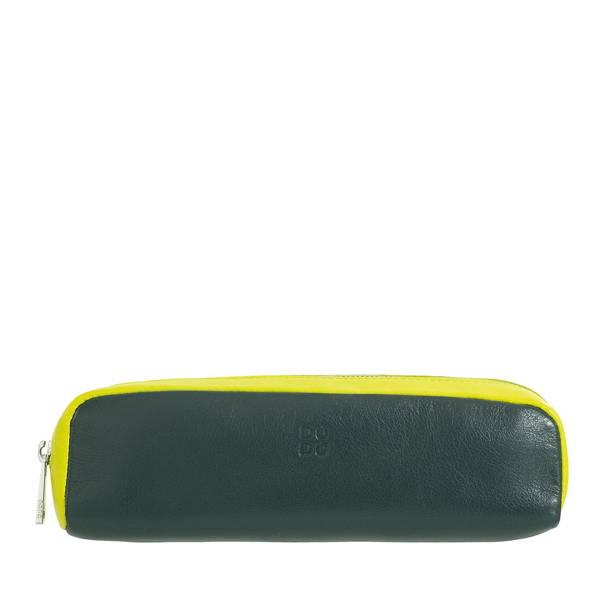 DUDU Etui na długopisy Colorful Creta – skóra naturalna, zamek