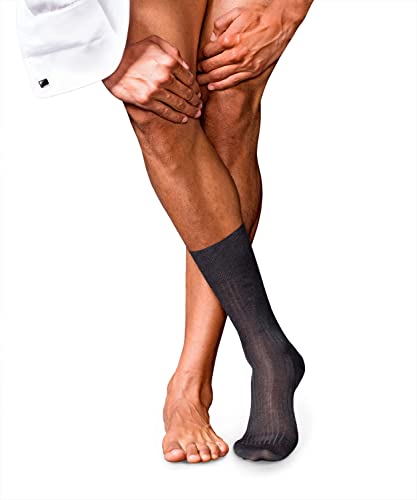 FALKE skarpety męskie nr 10 Pure Fil D'Ecosse szary anthracite mel. 43-44 14649