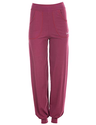 WINSHAPE WINSHAPE Wh12 damskie spodnie treningowe z przewiewnymi nogawkami Berry-love L WH12-BERRY-LOVE-L