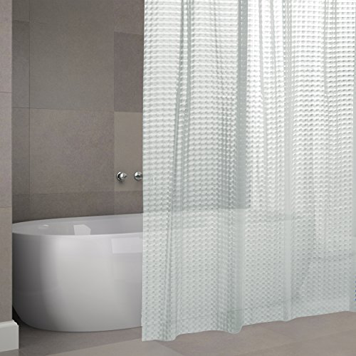 MSV Zasłona prysznicowa Premium Eva 3D 180 x 200 cm przezroczysta, poliester, 30 x 20 x 15 cm