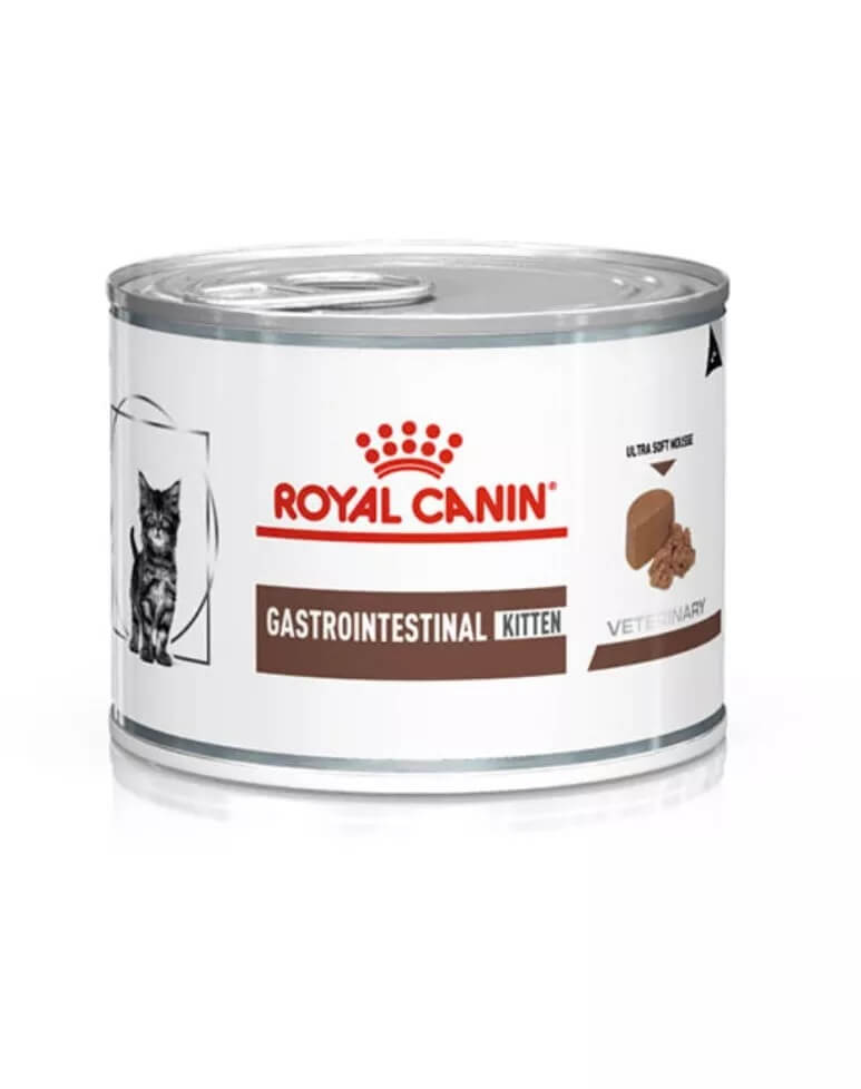 Royal Canin weterynaria Gastro Intestinal Kitten195g puszka 49533-uniw