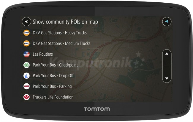 TomTom GO PROF 520