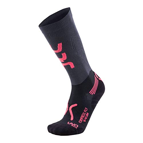 UYN UYN Run Compression Fly Lady skarpety damskie czerwony Coral/Black 35-36 S100071