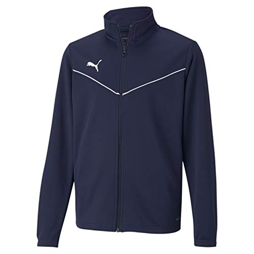 Puma Bluza chłopięca Teamrise Training Poly Jacket niebieski Peacoat White 152 657393