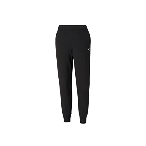 Puma Damskie spodnie do biegania Ess Sweatpants Tr Cl czarny Black-cat M 586842