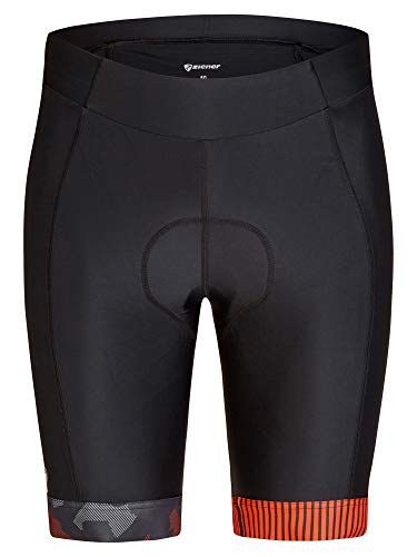 Ziener Ziener Męskie spodnie rowerowe/kolarskie  rowery górskie/wyścigowe  oddychające|szybkoschnący|wyściełany|żelowe, nosko X-gel czarny Black Camo 48 219233