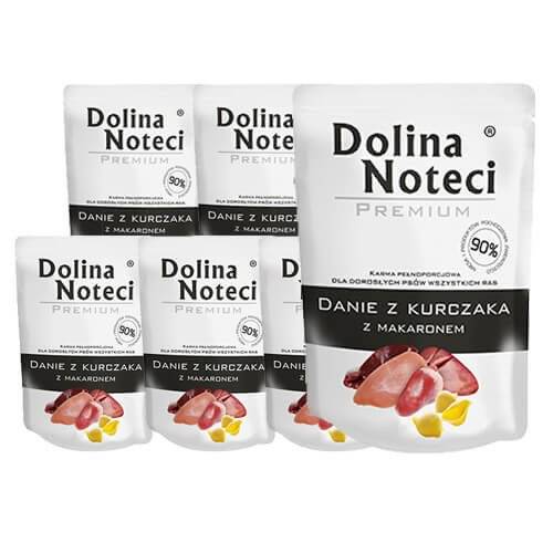 Dolina Noteci Danie z kurczaka z makaronem 10x300g-karma mokra dla psa 49920-uniw