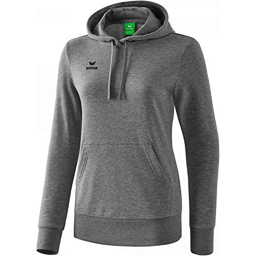 Erima Basic bluza damska z kapturem, szary melanż, 48 2072011