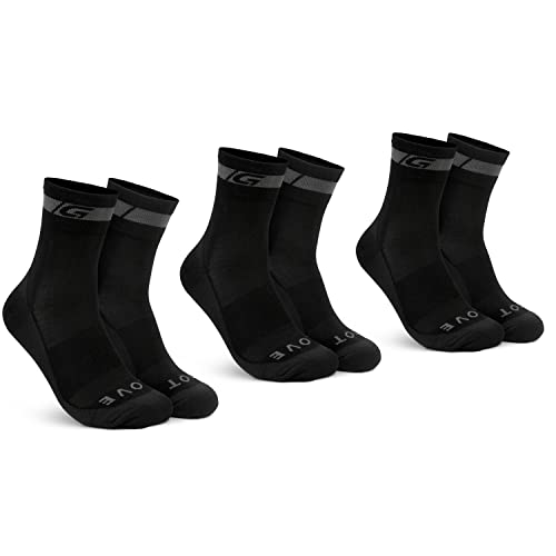 GripGrab Merino Wełna Regular Cut, 1 i 3 sztuki, skarpety rowerowe, skarpety rowerowe z wełny merynosów, zestaw upominkowy