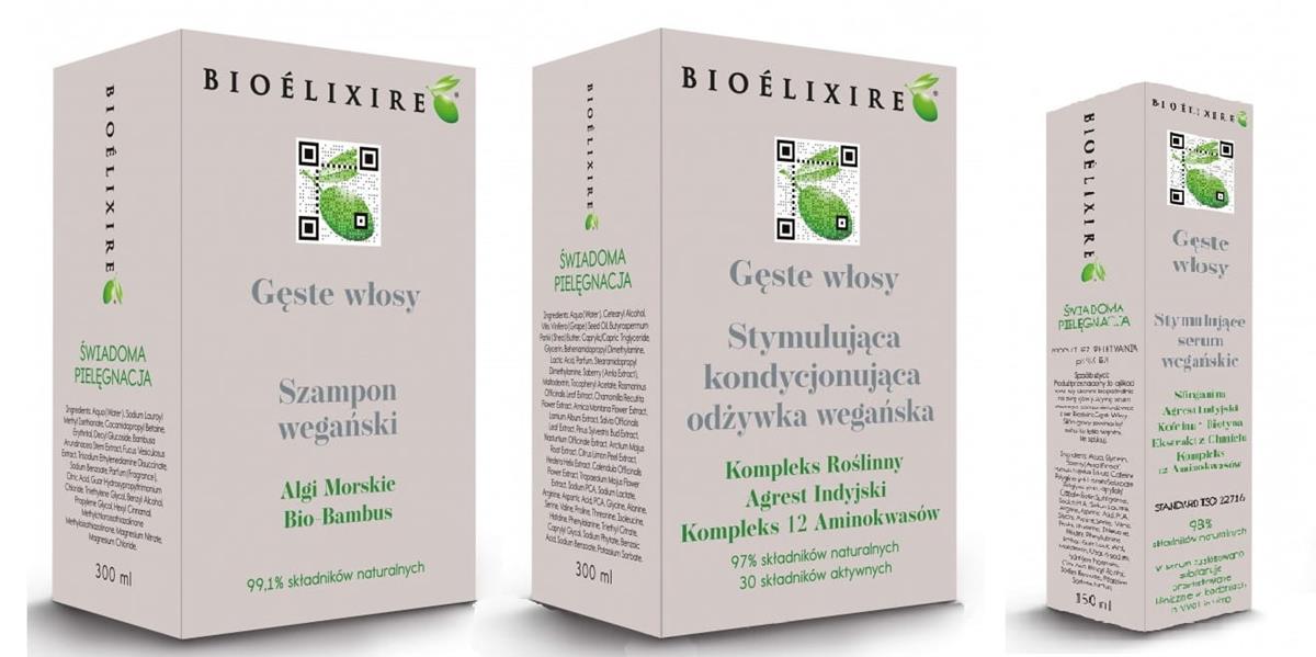 Bioelixire, zestaw przeciw wypadaniu włosów 