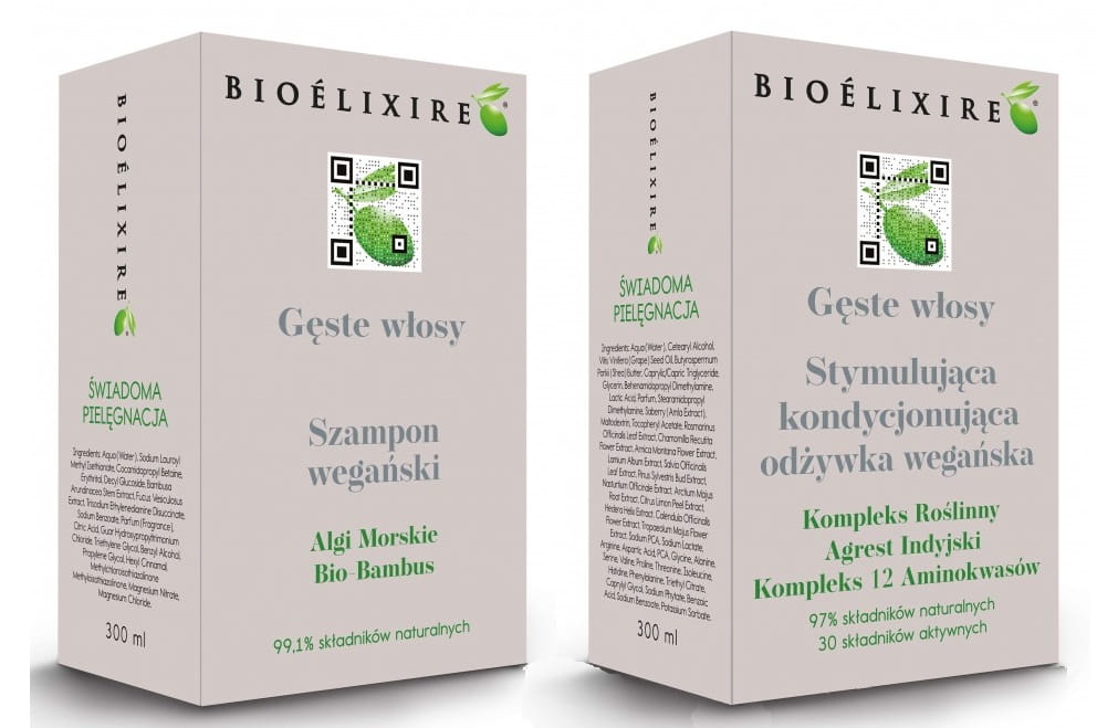 Bioelixire, zestaw przeciw wypadaniu włosów 