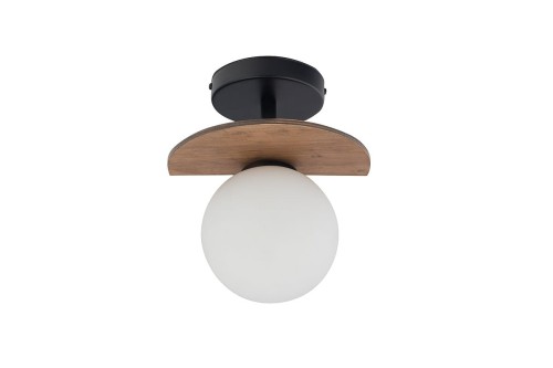 Sigma Mirror lampa sufitowa 1-punktowa czarna 33300 33300