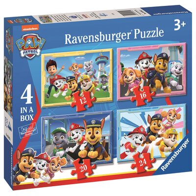 Ravensburger Puzzle 4w1. Psi Patrol