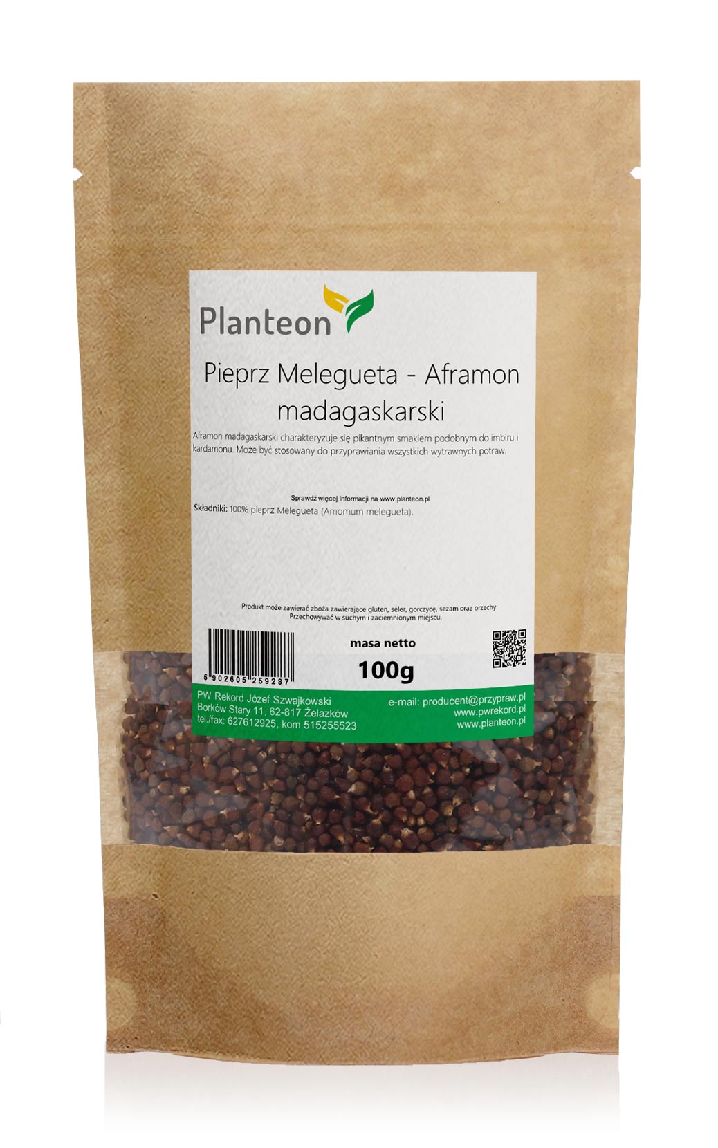 Pieprz Melegueta - Aframon madagaskarski 100g